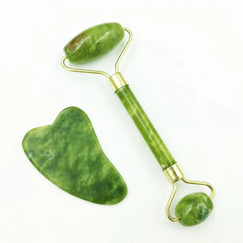 Jade Ritual Roller + Gua Sha Set